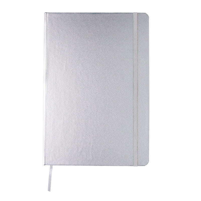 Load image into Gallery viewer, A classic hardcover A5 notebook from XD Collection, featuring a sleek black cover and blank pages for writing or note-taking.
