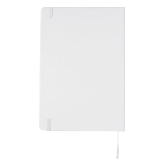 A classic hardcover A5 notebook from XD Collection with a sleek black cover and lined pages, ideal for note-taking and journaling.