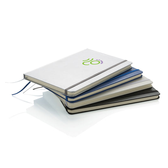 A5 plain hardcover sketchbook from XD Collection with blank pages, ideal for drawing and sketching in portfolios and notebooks.
