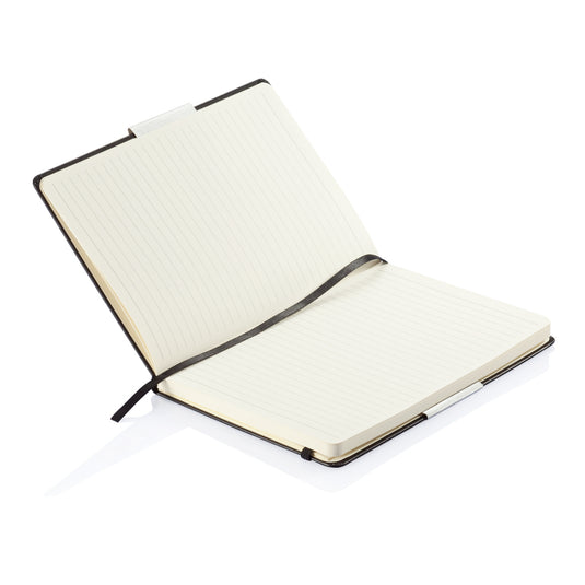 Deluxe hardcover A5 notebook from XD Collection with a sleek design, ideal for writing and note-taking.