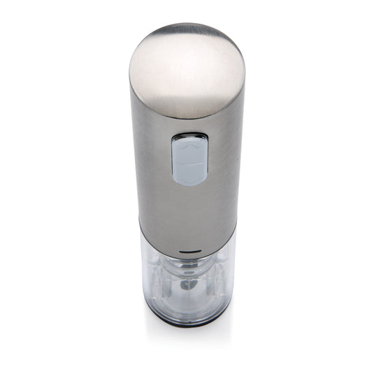 XD Collection electric wine opener, USB rechargeable, sleek design for effortless uncorking in home and living settings.