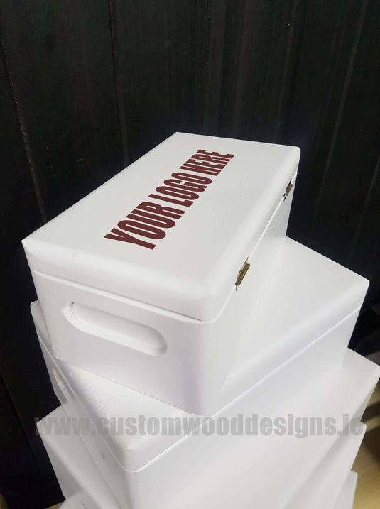 Wooden Boxes Hinged Lid - Various Sizes Painted Boxes Custom Wood Designs bedroom deco box box with lid white box wood wooden painted-boxes-21-cm-x-12-cm-x-9-5-cm-wooden-boxes-hinged-lid-various-sizes-49180135883095