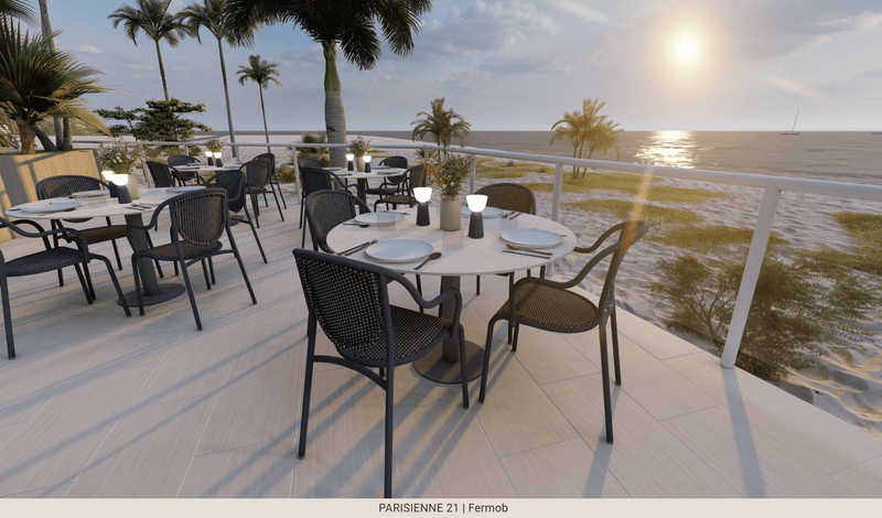 Load image into Gallery viewer, Parisienne 21 Chair Steel Chair - Custom Wood DesignsFermob Parisienne 21 steel bistro outdoor chair with a classic design and slatted seat, suitable for garden or patio use.Fermob Metal Chair Outdoor24575202364343Green Gren
