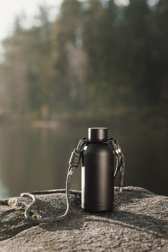 Parks RCS SS bottle, 400 ML - Custom Wood DesignsVinga Parks RCS SS 400ml stainless steel bottle with screw lid, blue drinkware for hydration and travel useDrinkwareV4300907Recycled Stainless steel,Polyestergreen