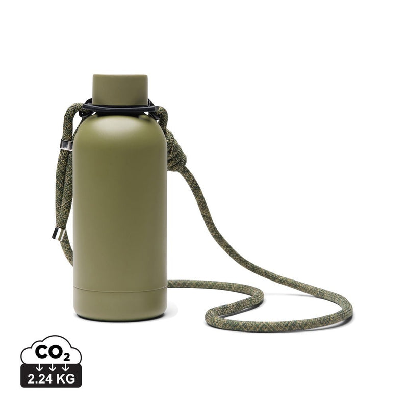 Load image into Gallery viewer, Parks RCS SS bottle, 400 ML - Custom Wood DesignsVinga Parks RCS SS bottle, 400 ML stainless steel drinkware with a sleek design and secure lid for on-the-go hydration.DrinkwareV4300907Recycled Stainless steel,Polyestergreen
