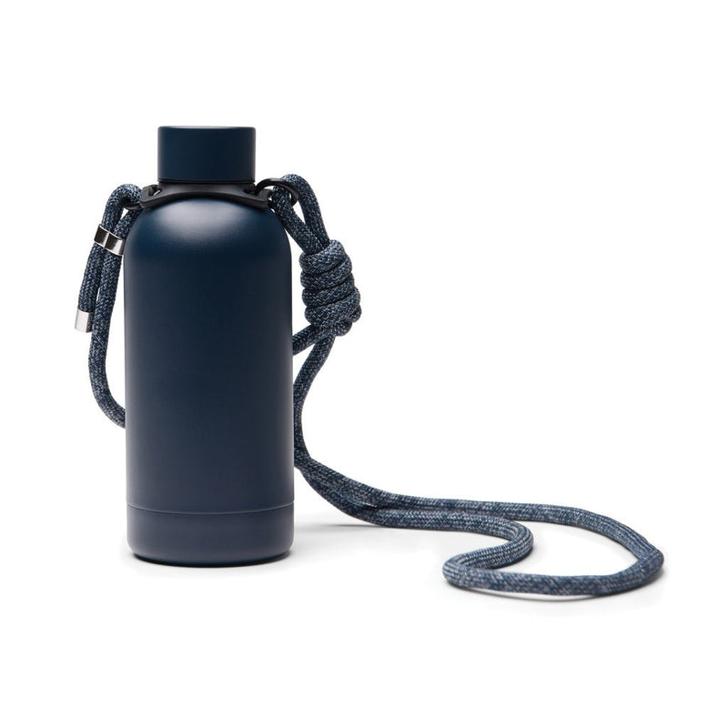 Load image into Gallery viewer, Parks RCS SS bottle, 400 ML - Custom Wood DesignsVinga Parks RCS SS 400ML stainless steel water bottle with screw cap, designed for durable drinkware useDrinkwareV4300925Recycled Stainless steel,Polyesternavy
