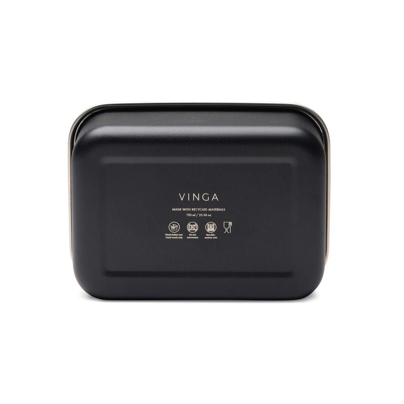 Load image into Gallery viewer, Parks RCS SS lunch box - Custom Wood DesignsVinga Parks RCS SS lunch box for home and living, featuring a stainless steel design with a secure lid and compact size.Home &amp; LivingV2691101Recycled Stainless steel,Polyesterblack
