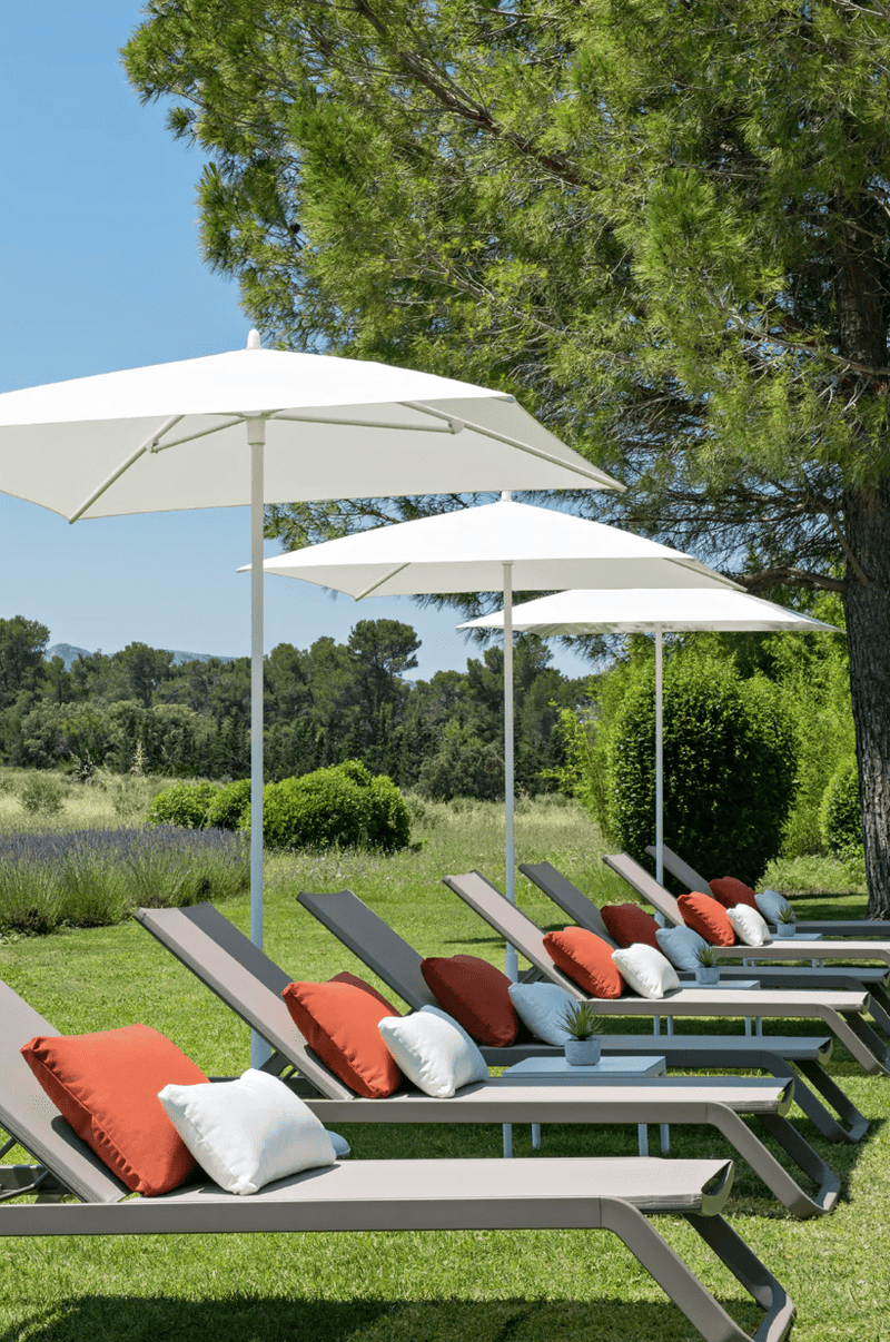 Load image into Gallery viewer, PAXI Parasol 200 x 200cm with Base SET - Custom Wood DesignsPAXI Parasol 200 x 200cm with Base SETOutdoor Parasol with Base24575176851383Adriatic BlueNO Base
