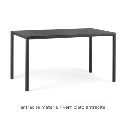Piave 140x80 Contract Table - Custom Wood DesignsNardi Piave 140x80 contract table with antracite matte finish, suitable for restaurant or commercial use.Piave Table24575215810295Tabacco
