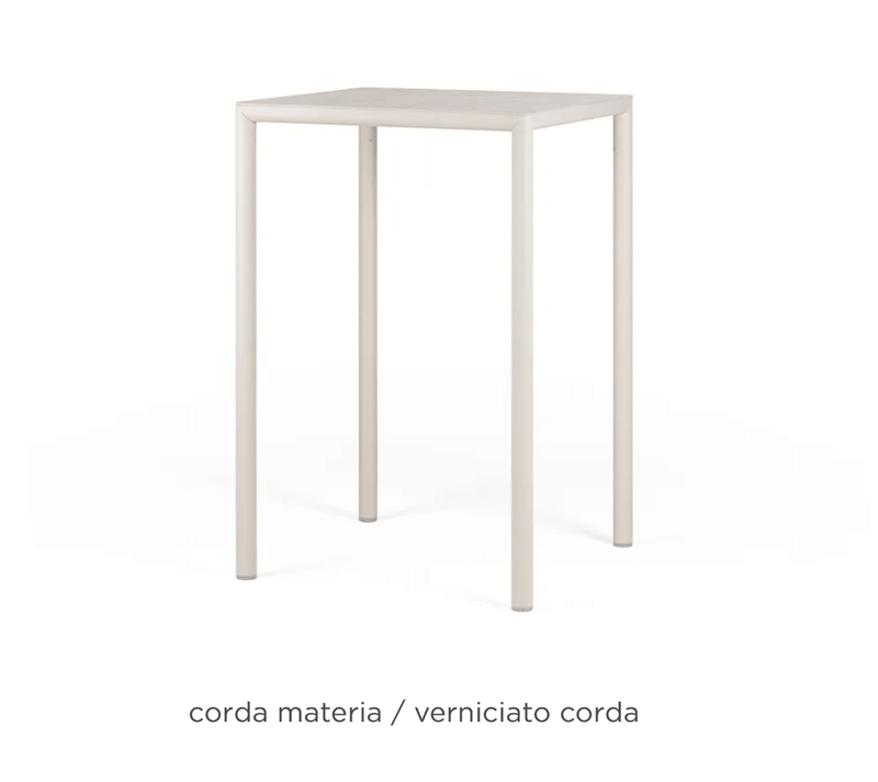 Load image into Gallery viewer, Piave 70 High Table - Custom Wood DesignsNardi Piave 70 high outdoor table with HPL top and aluminum frame, ideal for hospitality settings in Ireland and UK.Nardi Table Outdoor24575214352695Corda
