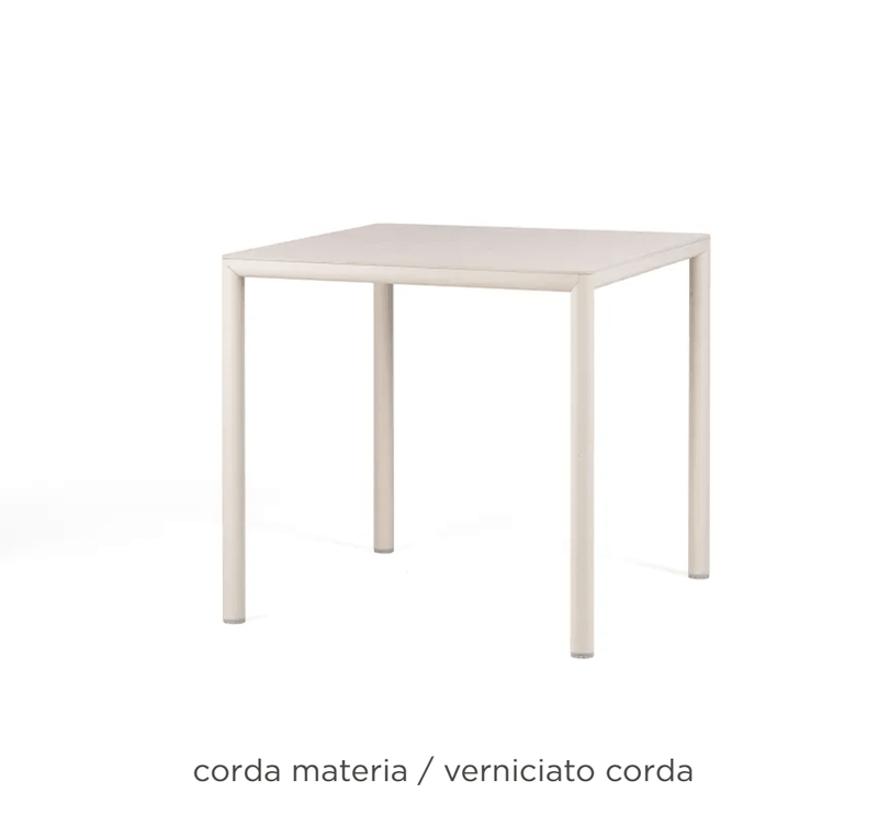 Load image into Gallery viewer, Piave 80 Contract Table - Custom Wood DesignsNardi Piave 80 outdoor contract table with a sleek Corda finish, ideal for patio or outdoor dining spaces.Piave Table Nardi Outdoor24575214729143Corda
