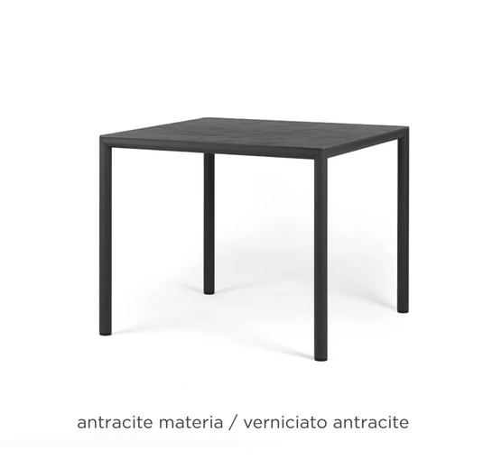 Piave 90 Contract Table - Custom Wood DesignsAntracite Piave 90 Contract Table by Nardi Oy, featuring a sleek wooden surface, ideal for restaurant and commercial use.Piave Table Nardi Oy24575215270807Antracite