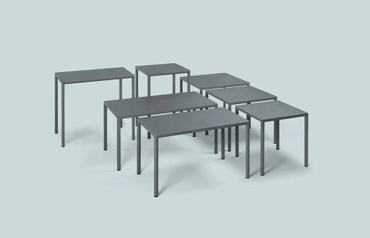 Nardi Piave HPL outdoor table – Piave family lifestyle 1