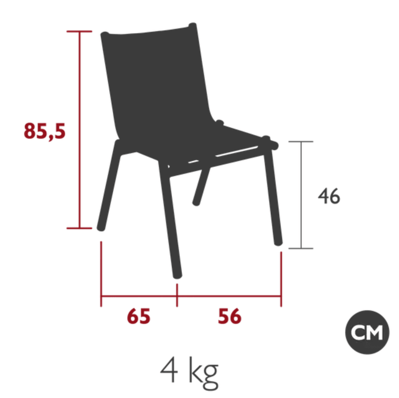 Load image into Gallery viewer, White Fermob Pilotis V Batyline outdoor chair with sleek design and armrests, ideal for patio or garden seating.
