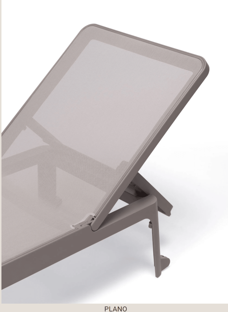 Load image into Gallery viewer, Plano Outdoor Sun Lounger by Nardi – Reclining Poolside Furniture - Custom Wood DesignsNardi Plano outdoor sun lounger in Croda color, reclining poolside furniture for relaxing patio and outdoor spaces.Sunlounger24575217022775Menta
