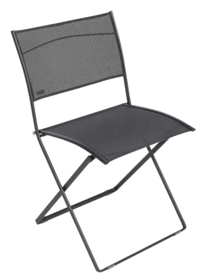 Load image into Gallery viewer, Plein Air Chair OTF - Custom Wood DesignsFermob Plein Air folding chair in antracite color, lightweight outdoor furniture with a sleek, modern design.Folding Chair24575172115767Antracite
