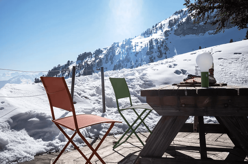 Load image into Gallery viewer, Plein Air Chair OTF - Custom Wood DesignsFermob Plein Air Chair OTF folding outdoor chair with lightweight frame and fabric seat, ideal for patio or garden use.Folding Chair24575172082999ClayGrey
