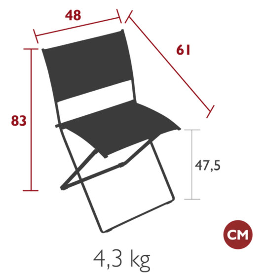 Plein Air Chair OTF - Custom Wood DesignsFermob Plein Air folding armchair with wooden armrests and metal frame, shown in a relaxed outdoor setting.Folding Chair24575182546839Tonka