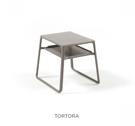 Pop Side Table with Tray - Custom Wood DesignsNardi Tortora Pop Side Table with tray, outdoor table for garden or patio, lightweight and stylish for outdoor use.Outdoor Table Nardi24575213112567Tortora