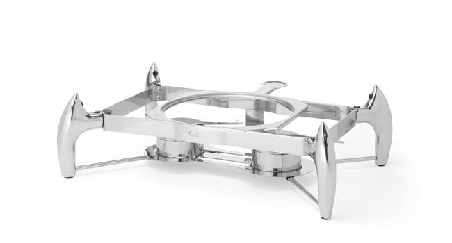 Load image into Gallery viewer, Premium Induction Heater Frame GN 1/1 – Stainless Steel, 520×420×160mm (Fine Dine) - Custom Wood DesignsStainless steel Premium Induction Heater Frame GN 1/1 by Fine Dine, measuring 520×420×160mm, designed for induction heaters.frame for heater473627
