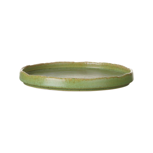 Fine Dine Edenic flat plate, 270mm shallow ceramic dinner plate with elegant design and smooth finish.
