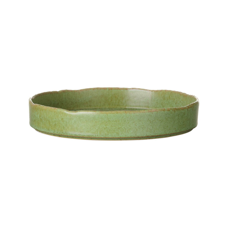 Load image into Gallery viewer, Fine Dine Edenic high edge deep plate, 250 mm, showcasing a sleek ceramic design with a deep bowl and high rim.
