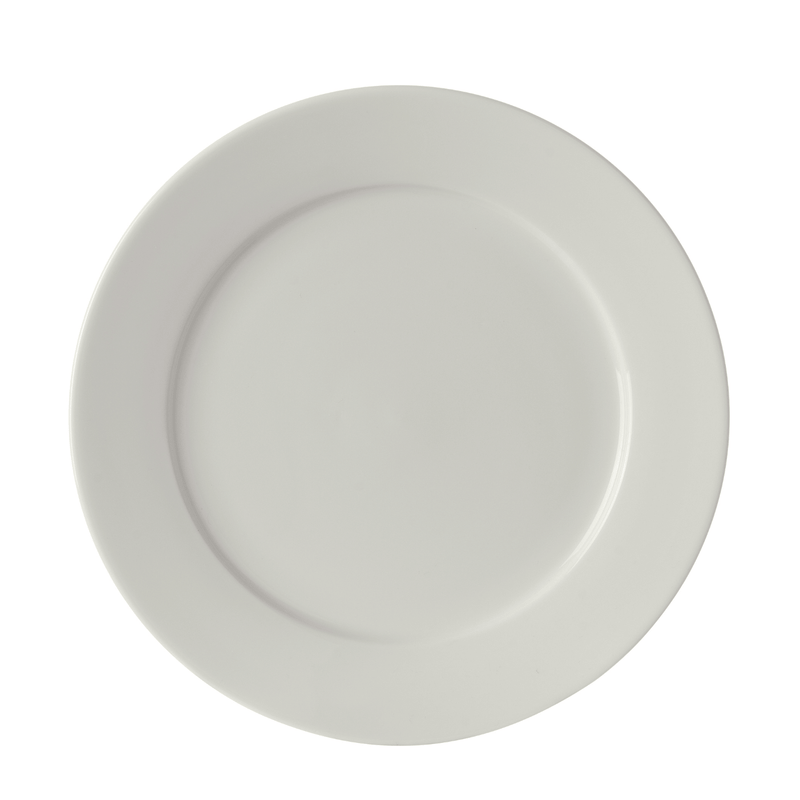 Load image into Gallery viewer, Fine Dine pure flat plate, 230mm shallow dish with smooth surface, ideal for serving appetizers or desserts.
