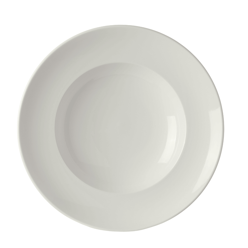 Load image into Gallery viewer, Fine Dine pure pasta plate, 270mm ceramic dish with a sleek design, perfect for serving pasta meals.
