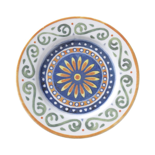Fine Dine Capri flat plate 210mm shallow dish with smooth ceramic surface and elegant design, perfect for serving.
