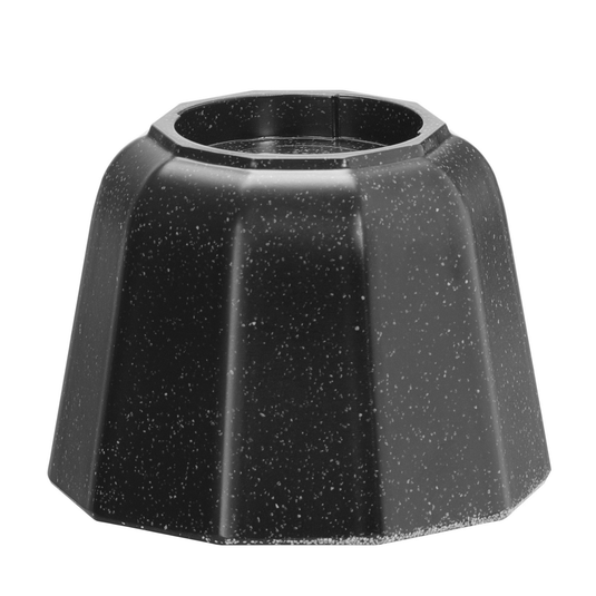 Metropolis pedestal, black, 110x(h)82mm-Base for cake stand