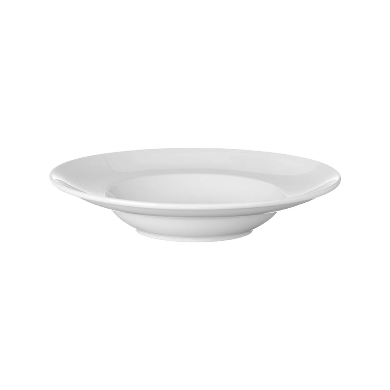 Load image into Gallery viewer, Fine Dine Pure Bianco pasta plate, 270mm, with a sleek white ceramic design perfect for serving pasta dishes.
