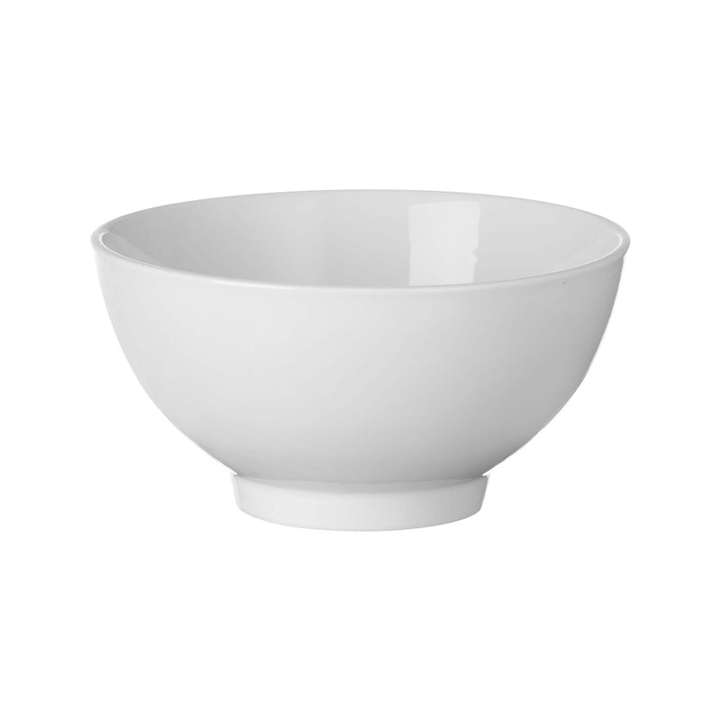 Load image into Gallery viewer, Fine Dine Pure Bianco 700ml bowl with a 180mm diameter, showcasing its sleek white ceramic design.
