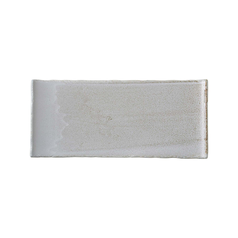 Load image into Gallery viewer, Fine Dine Stark rectangular plate, 260x115mm, showcasing a sleek ceramic design ideal for modern dining presentations.
