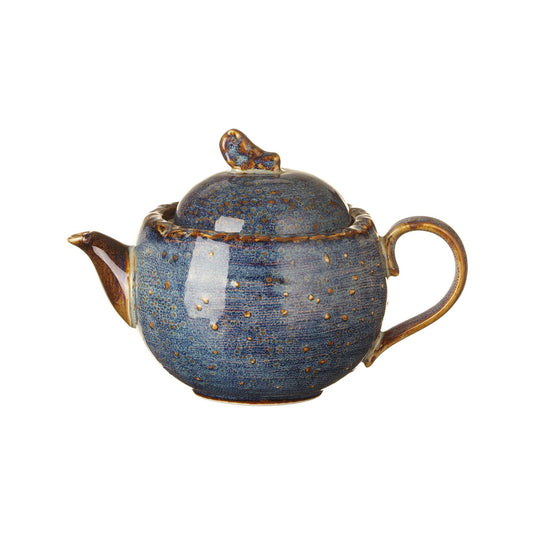 Fine Dine Eminence 500ml teapot with a classic ceramic design, perfect for brewing and serving tea.