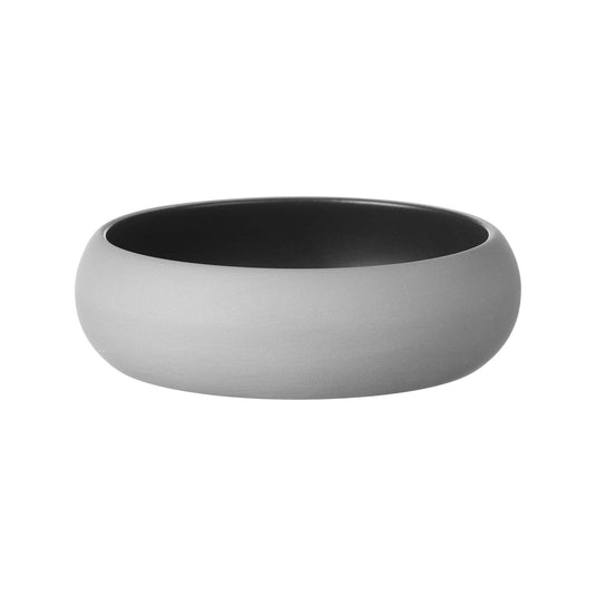 Black Mia bowl by Fine Dine, 140mm ceramic bowl with smooth finish, ideal for serving or everyday use.