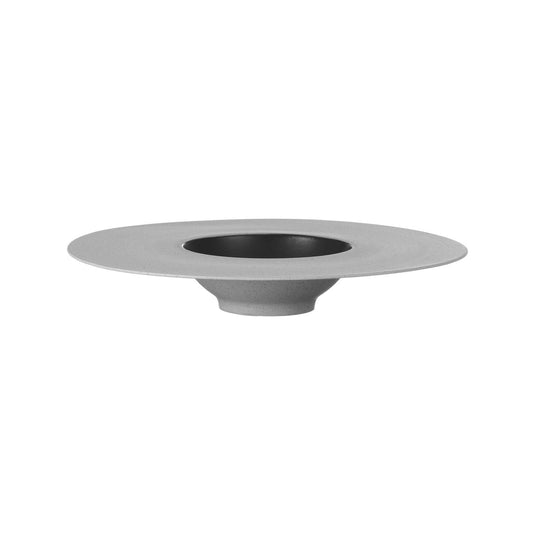 Fine Dine Takumi deep plate with wide rim, 300mm, showcasing a ceramic dinner plate with elegant design and deep bowl shape
