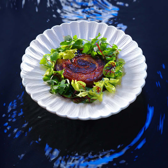 Fine Dine Fizz decorative plate, 270mm, featuring a vibrant, artistic design perfect for home decor or display.
