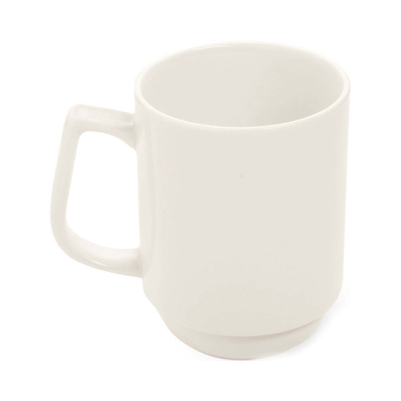Load image into Gallery viewer, Fine Dine 250ml stackable Crema mug, showcasing its sleek design and stackable feature for convenient storage.
