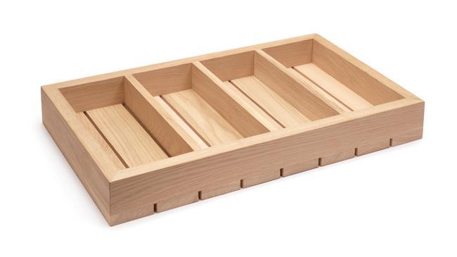 Load image into Gallery viewer, Madeira wooden cutlery container-cutlery container
