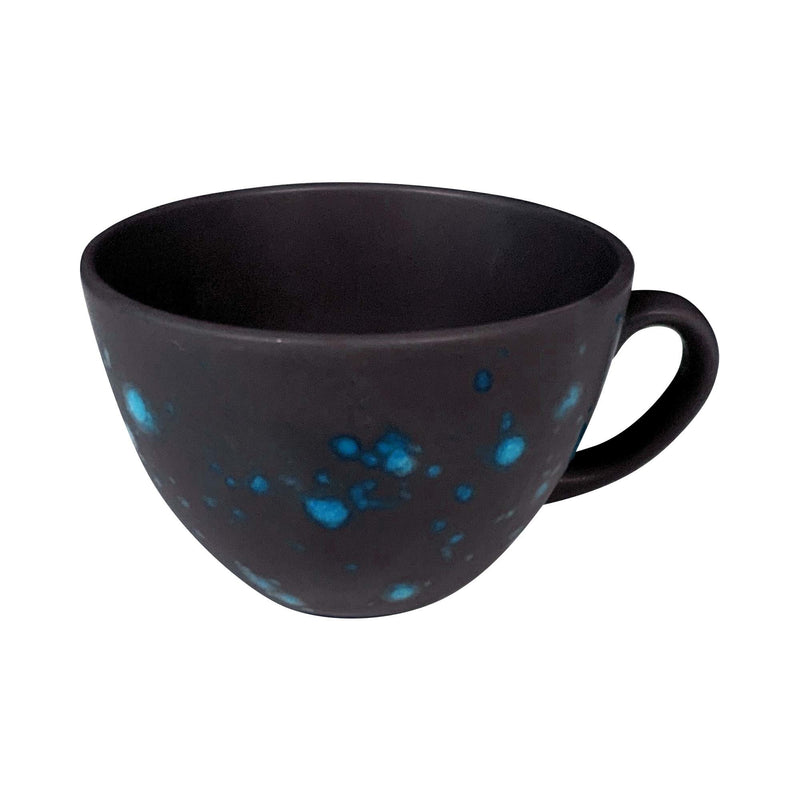 Load image into Gallery viewer, Fine Dine Flora cappuccino cup, 285ml ceramic mug with floral design, perfect for enjoying hot cappuccino beverages.
