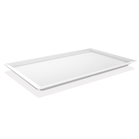 1/1 GN tray in melamine, white-Melamine GN tray