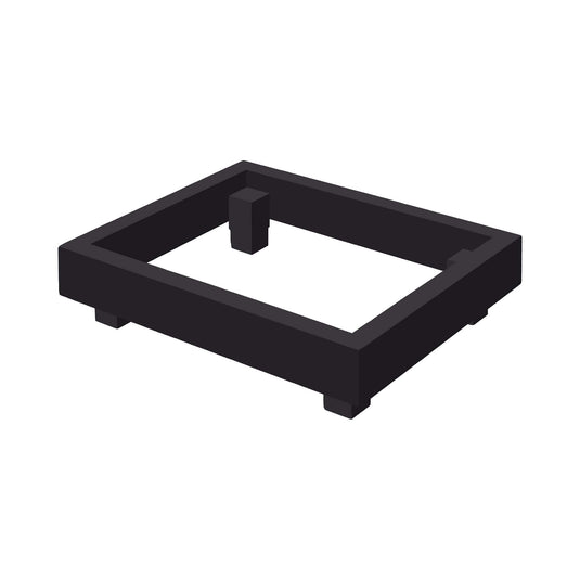 Madeira Black overlay GN 1/2 cover buffet by Fine Dine, showing a sleek black protective cover for gastronorm containers.