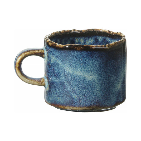 Fine Dine Eminence 90ml espresso cup with handle, white ceramic, perfect for serving espresso shots