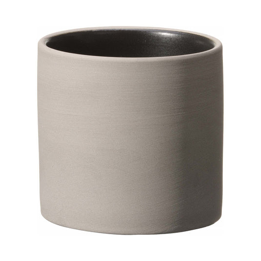 Fine Dine Mia cup mug, 60 mm diameter, 100 ml capacity, white ceramic with smooth finish, shown on a plain background.