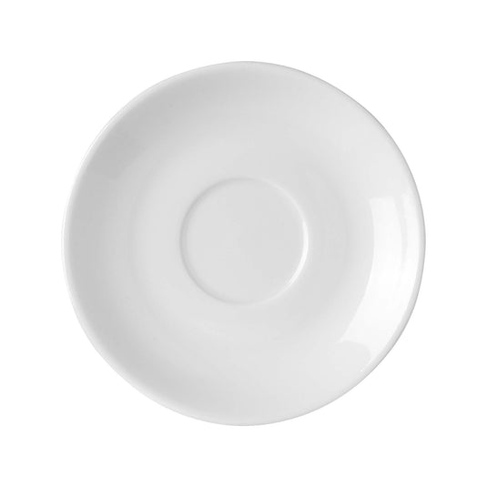 Pure Bianco elegant espresso cup saucer, 100mm - Custom Wood DesignsElegant Pure Bianco espresso cup saucer by Fine Dine, 100mm diameter, with a smooth white design for stylish coffee presentation.Saucer for elegant espresso cup762882