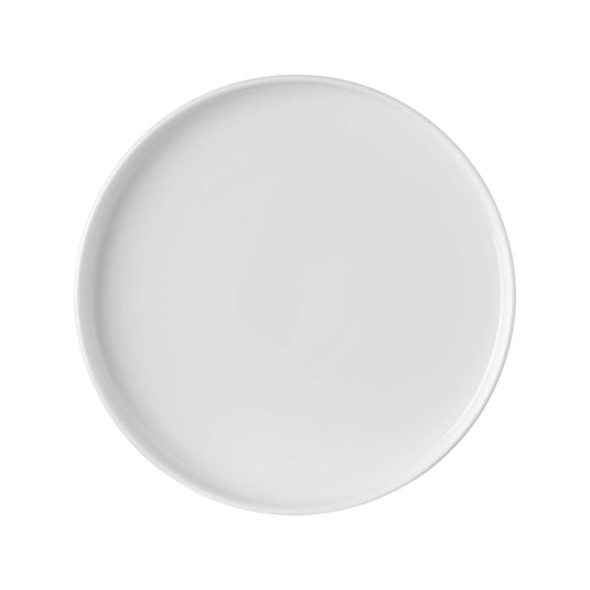 Pure Bianco plate with high rim, 250mm - Custom Wood DesignsFine Dine Pure Bianco high rim plate, 250mm, with a smooth white finish and elegant design perfect for serving meals.Plate with high rim762981