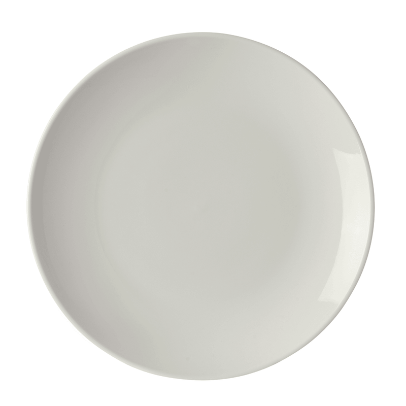 Load image into Gallery viewer, Pure flat plate without rim, 270mm - Custom Wood DesignsFine Dine 270mm flat shallow plate without rim, ceramic dinnerware with smooth, clean design perfect for serving dishes.Shallow plate without rim763087
