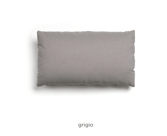 Rectangular Outdoor Cushion - Custom Wood DesignsGray rectangular outdoor cushion by Nardi, weather-resistant patio pillow for garden or patio seating.Nardi Outdoor Cushion24575205414871Grigio