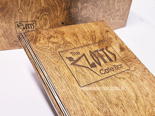 A5 Wood Menus 15x21cm Custom Wood Designs __label: Multibuy red-wine-a5-wood-menus-15x21cm-52022391144791