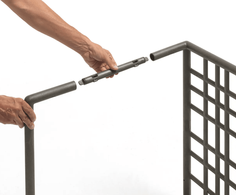 Load image into Gallery viewer, ReGen Sipario 3 Modular Outdoor Partition by Nardi - Custom Wood DesignsReGen Sipario 3 Nardi outdoor modular partition in basalt color, versatile space divider for outdoor areas.Nardi Dividers Space Outdoors24575203281783Terra
